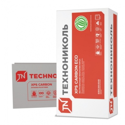 ТЕХНОНИКОЛЬ CARBON ECO 1200х600х20-L Плиты пенополистирольные экструзионные