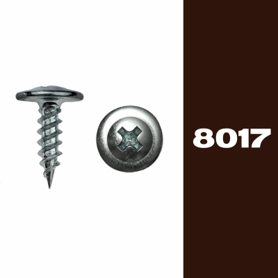 Саморез RAL (8017) Шоколадно-коричневый 4,2х19 