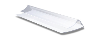 Профиль торцевой П 04мм   Прозрачный